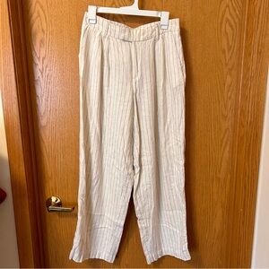 A New Day High Rise Wide Leg Linen Pants